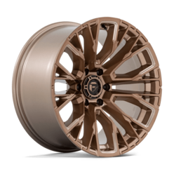Fuel D850 Rebar 20x9" 6x139.7 ET1, Platinum Bronze Milled
