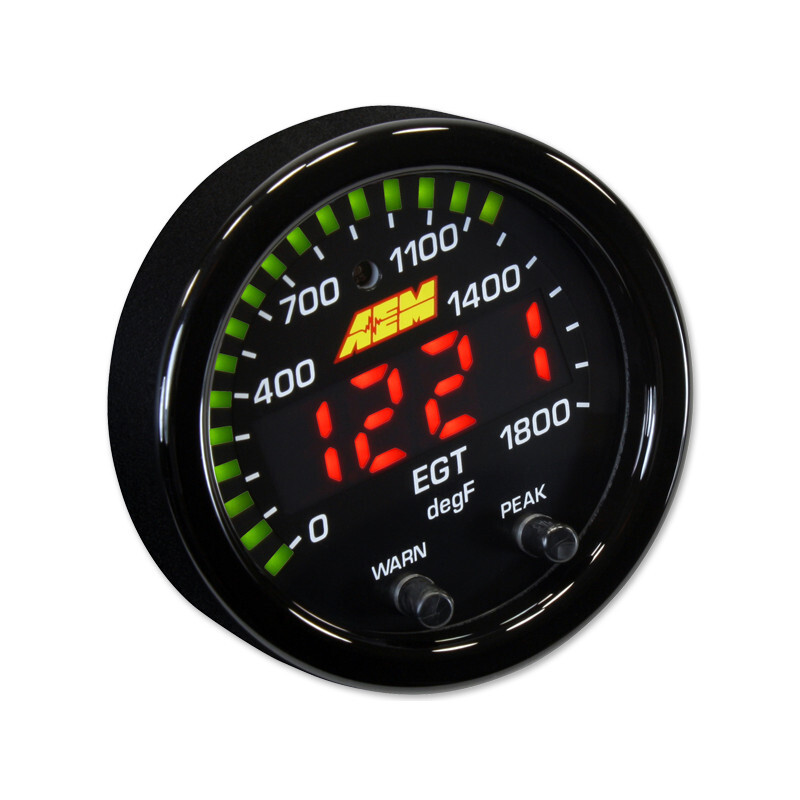 AEM X-Series Exhaust Gas Temperature Gauge