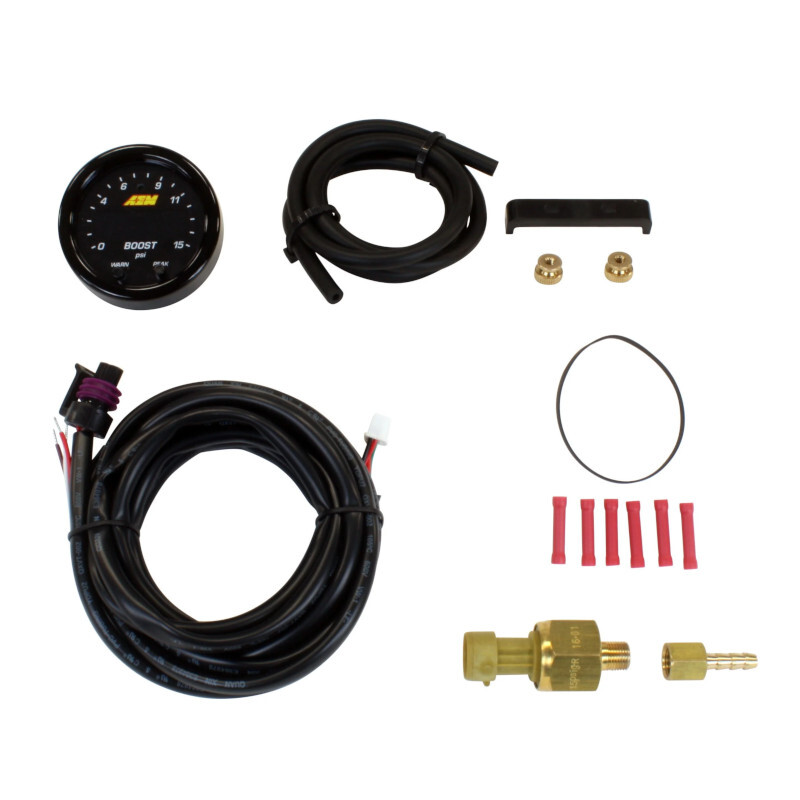 AEM X-Series Boost/Fuel Pressure Gauge