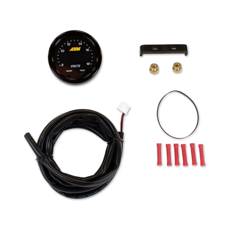 AEM X-Series Voltage Gauge