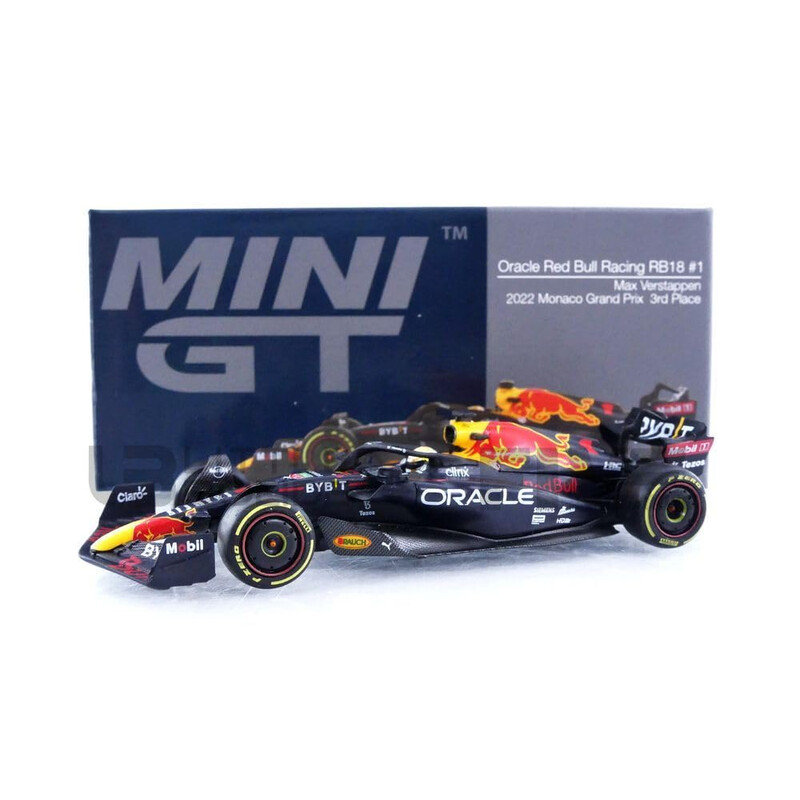 Mini GT 1/64 - Red Bull F1 RB18 | Monaco Grand Prix 2022 | Max Verstappen