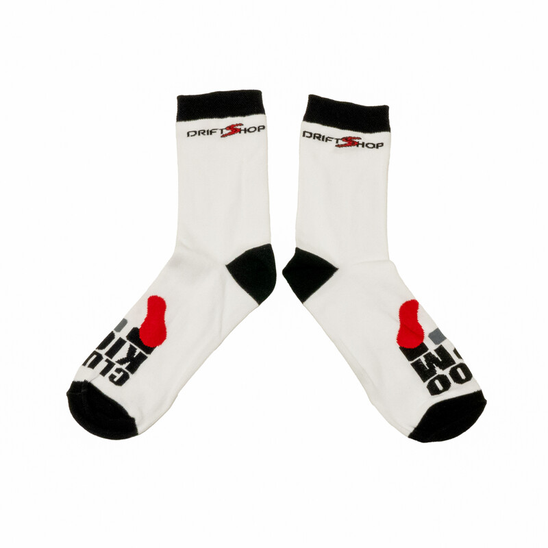 DriftShop "Clutch Kick & 8000 RPM" Socks
