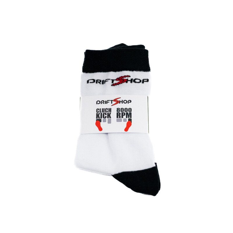 DriftShop "Clutch Kick & 8000 RPM" Socks