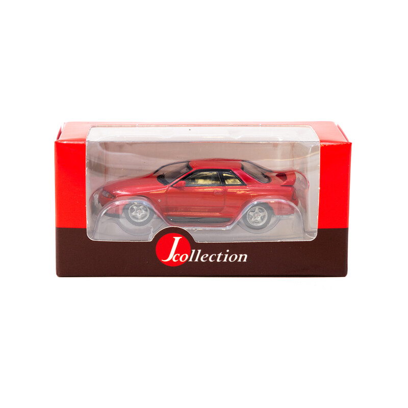 J-Collection 1/64 - Nissan Skyline GT-R (BNR32), Red