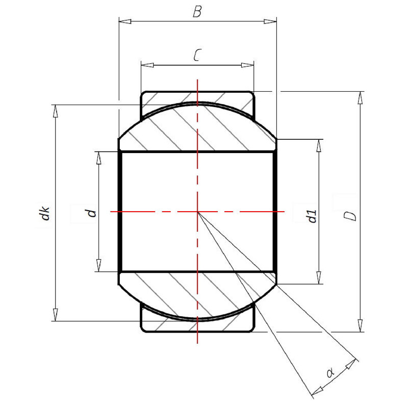 Askubal Motorsport 415 Series Spherical Plain Bearings, Reduced Bore