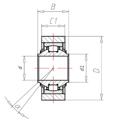 Askubal Motorsport 525 Series Spherical Plain Bearings, UNF Thread