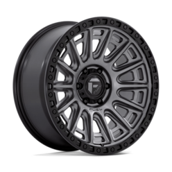 Fuel D835 Cycle 20x9" 6x139.7 ET1, Flat Gunmetal, Black Ring