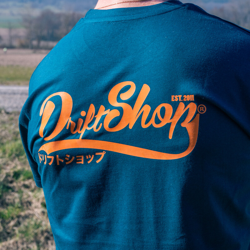 DriftShop Vintage T-Shirt - Petroleum Blue - Men's Cut