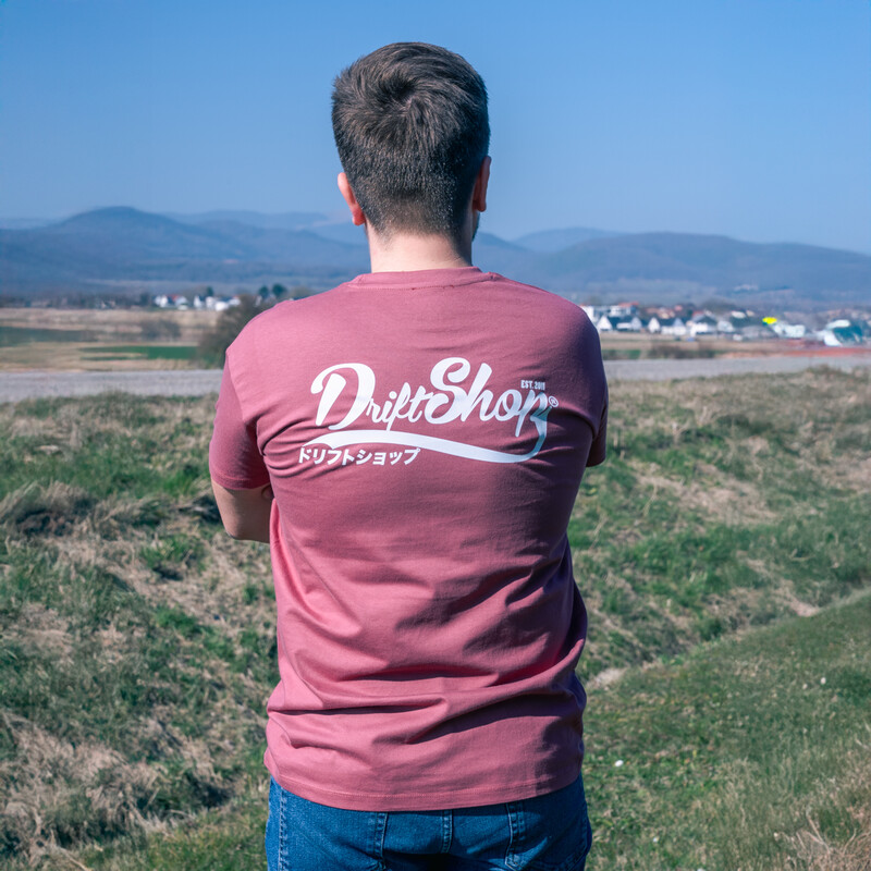 DriftShop Vintage T-Shirt - Old Pink - Men's Cut