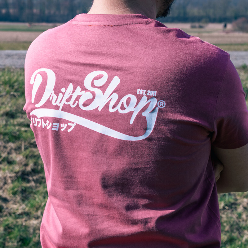 DriftShop Vintage T-Shirt - Old Pink - Men's Cut