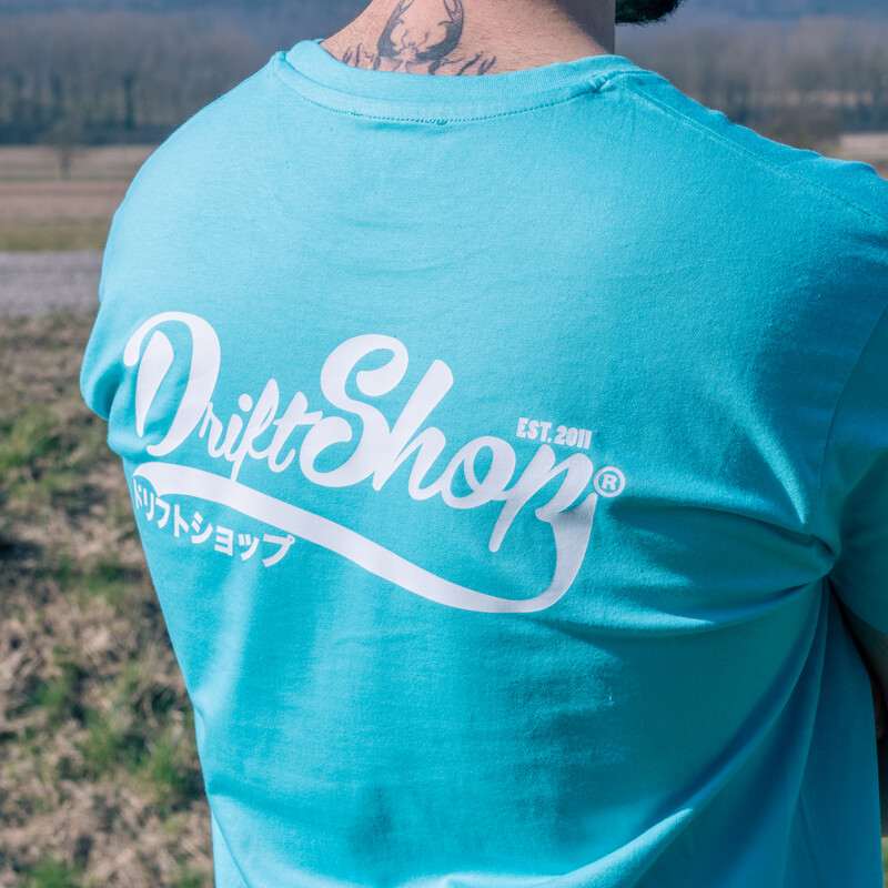 DriftShop Vintage T-Shirt - Caribbean Blue - Men's Cut