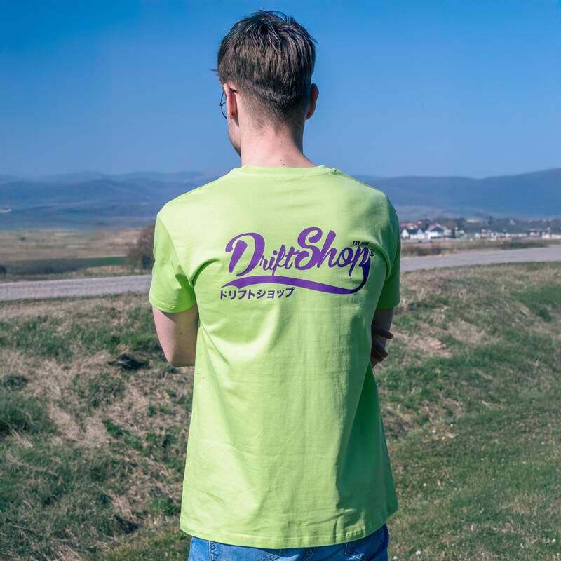 DriftShop Vintage T-Shirt - Apple Green - Men's Cut