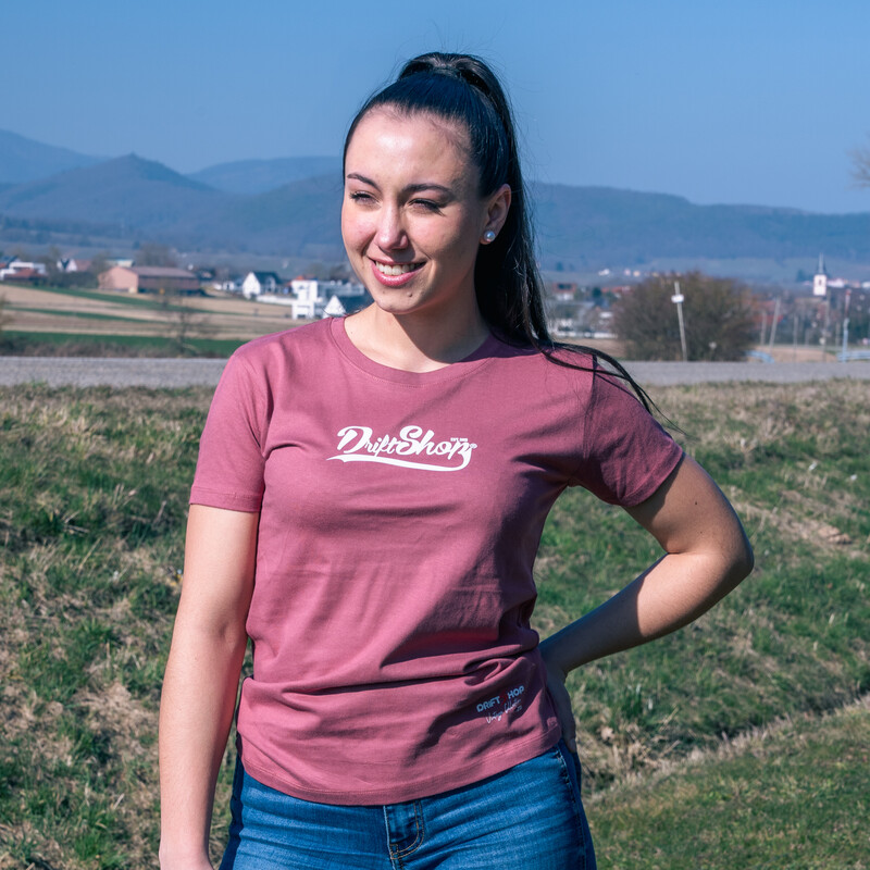 DriftShop Vintage T-Shirt - Old Pink - Women's Cut