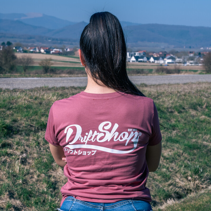 DriftShop Vintage T-Shirt - Old Pink - Women's Cut