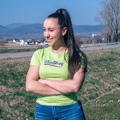 DriftShop Vintage T-Shirt - Apple Green - Women's Cut
