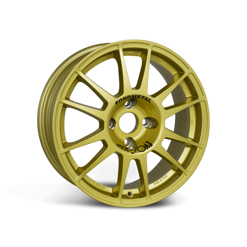 Evo Corse SanremoCorse 16x6.5" 4x100 ET31, Gold (Renault Clio Rally 5)