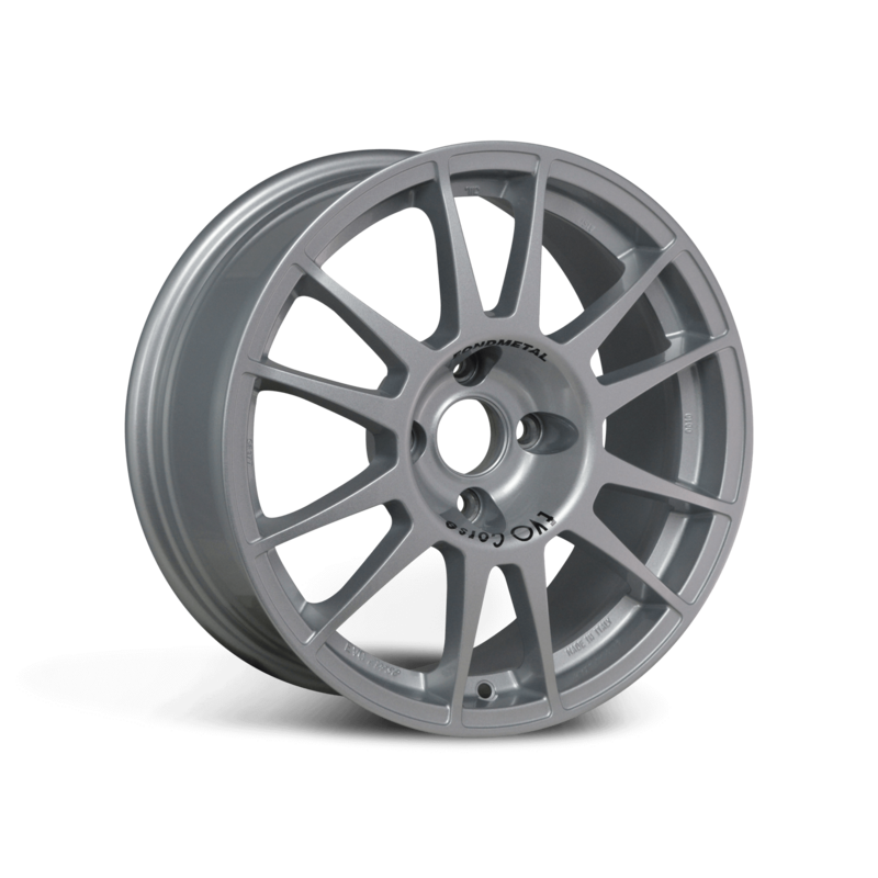 Evo Corse SanremoCorse 16x6.5" 4x100 ET31, Silver (Renault Clio Rally 5)