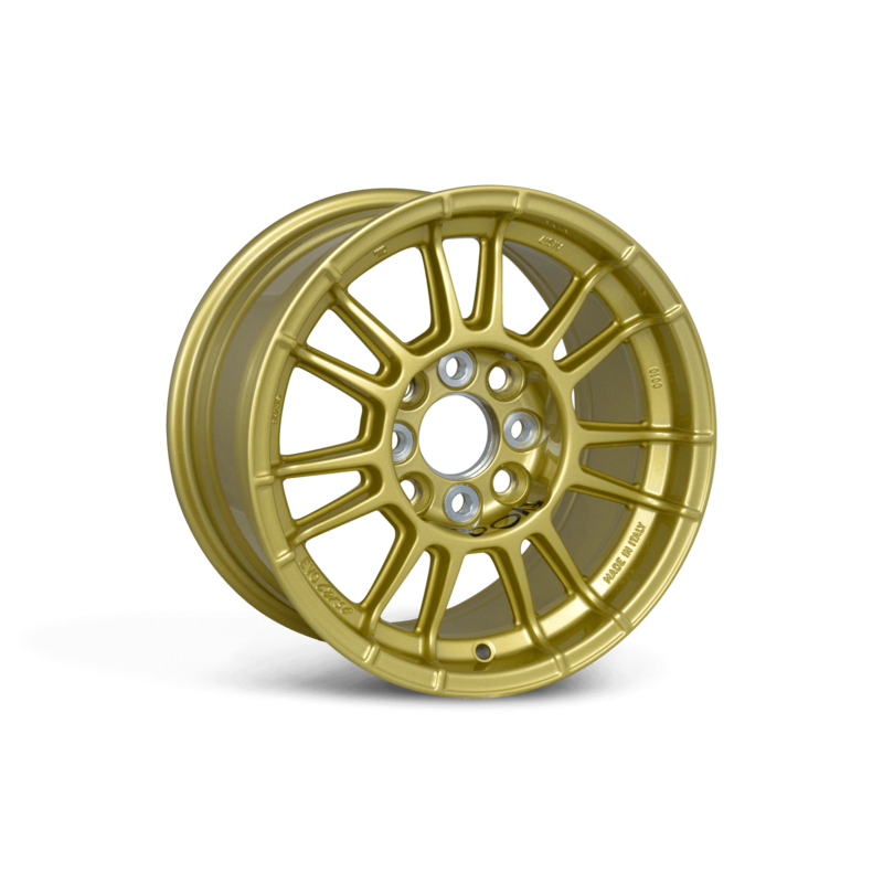 Evo Corse X3maZero 13x8" 4x108 ET0, Gold (Ford Escort Mk1)