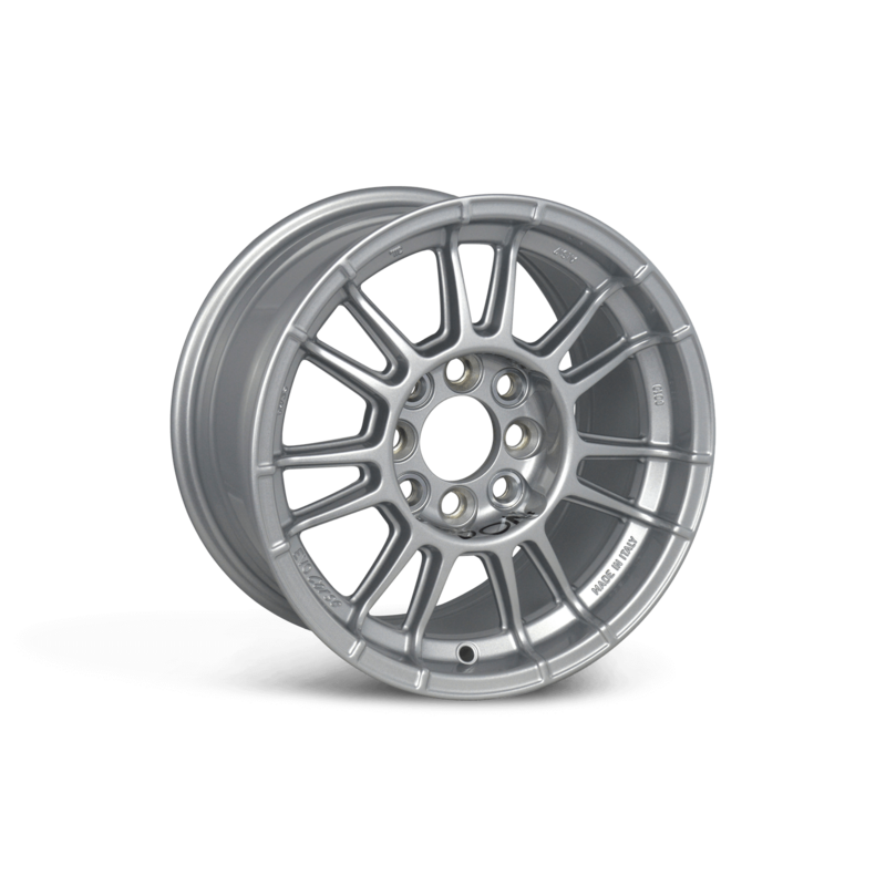 Evo Corse X3maZero 13x8" 4x108 ET0, Silver (Ford Escort Mk1)