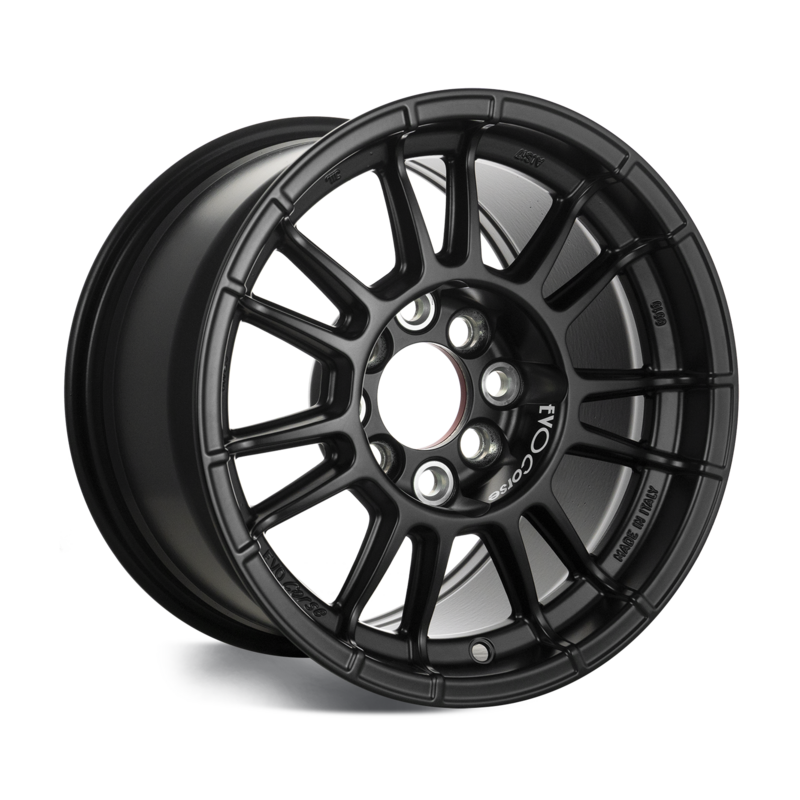 Evo Corse X3maZero 13x8" 4x108 ET0, Matt Black (Ford Escort Mk1)