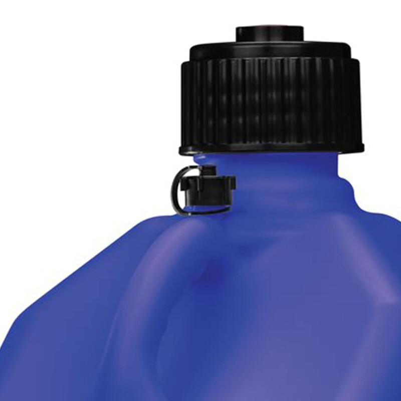VP Racing 11L (3 Gal) Square Motorsport Fuel Jug Blue + Deluxe Filler Hose