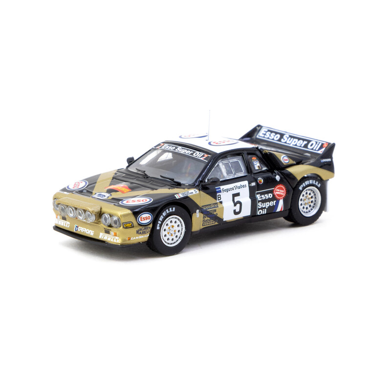 Tarmac Works 1/64 - Lancia 037 Rally - Rally Catalunya 1985 | F. Tabaton / L. Tedeschini