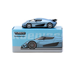 Tarmac Works 1/64 - Koenigsegg Regera - Light Blue Metallic