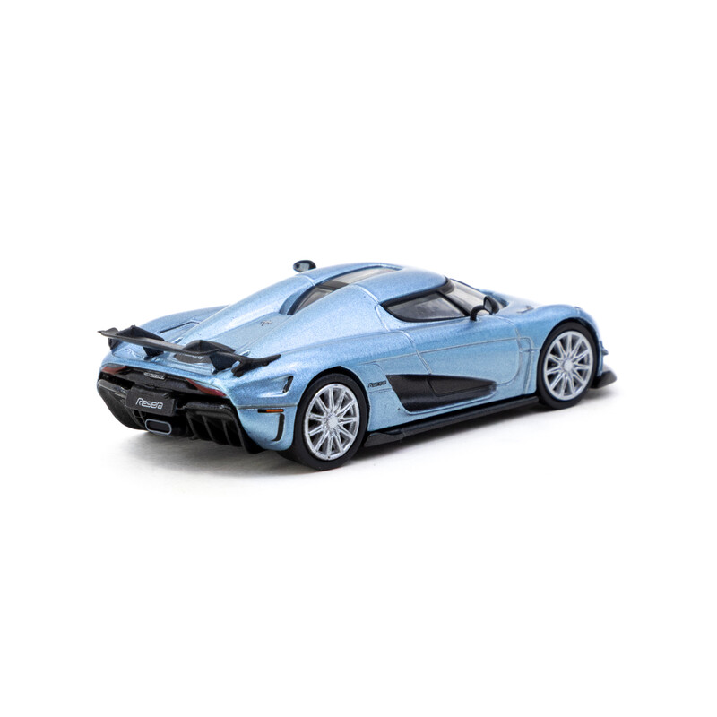 Tarmac Works 1/64 - Koenigsegg Regera - Light Blue Metallic