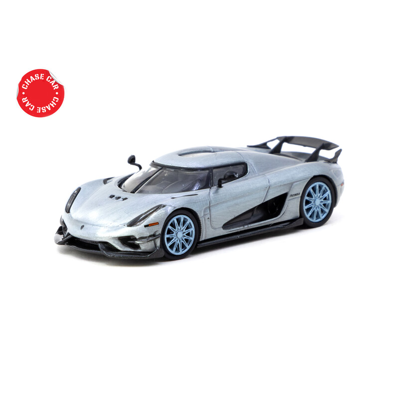 Tarmac Works 1/64 - Koenigsegg Regera - Light Blue Metallic