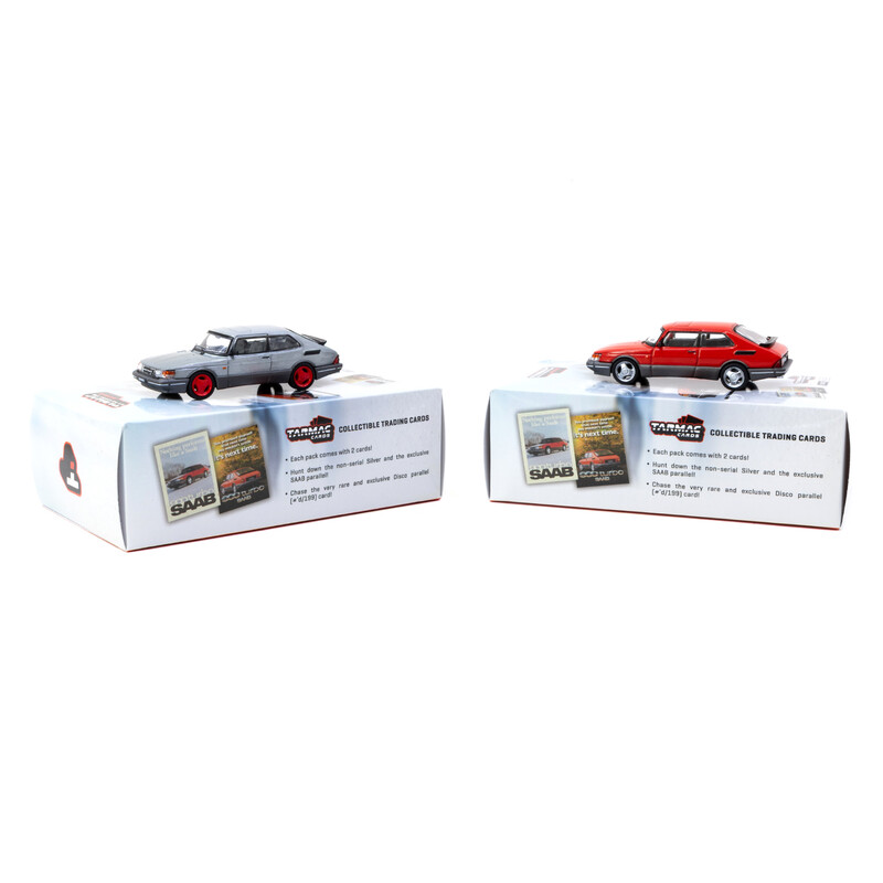 Tarmac Works 1/64 - Saab 900 Turbo - Red