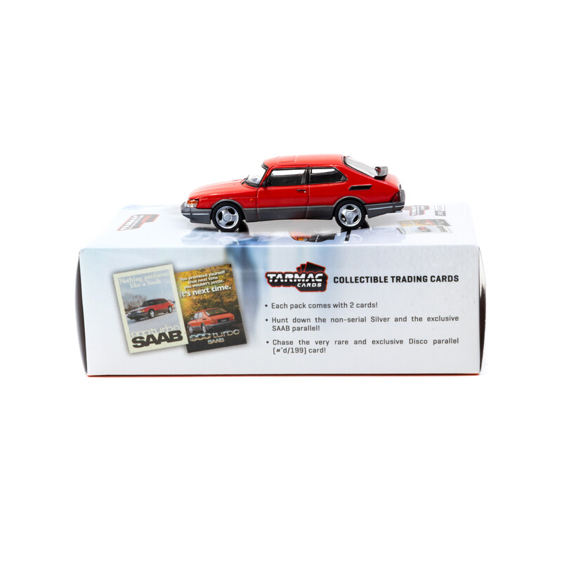Tarmac Works 1/64 - Saab 900 Turbo - Red