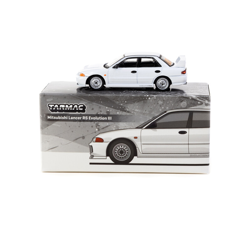 Tarmac Works 1/64 - Mitsubishi Lancer RS Evolution III - White