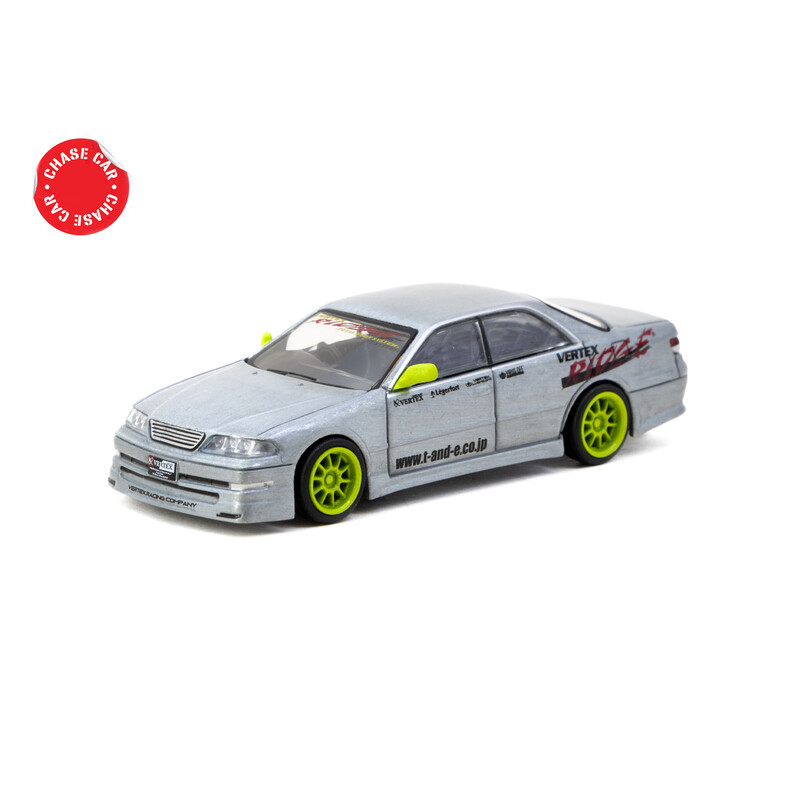 Tarmac Works 1/64 - Toyota Mark II JZX100 Vertex, Light Green