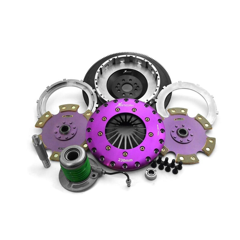 Xtreme Uprated Clutch, Twin-Plate Ceramic + Flywheel for Ford Mustang 5.0 V8 (10-15)
