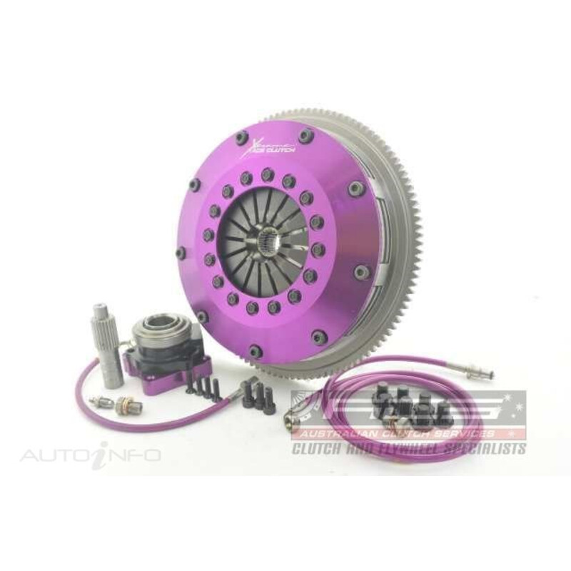 Xtreme Uprated Clutch, 200mm Twin-Plate Ceramic + Flywheel for Mitsubishi Lancer Evo 10 (X)
