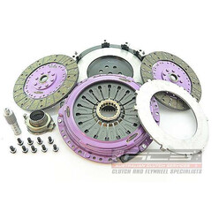 Xtreme Uprated Clutch, Twin-Plate Organic + Flywheel for Mitsubishi Lancer Evo 5 (V)