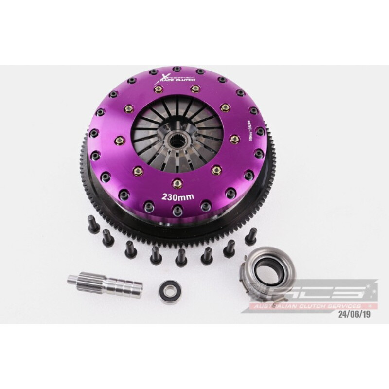 Xtreme Uprated Clutch, Twin-Plate Organic + Flywheel for Subaru BRZ (12-23)