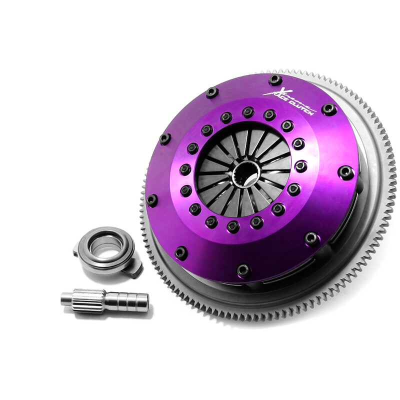 Xtreme Uprated Clutch, 200mm Twin-Plate Ceramic + Flywheel for Toyota Celica 2.0 i Turbo 4WD (ST205)