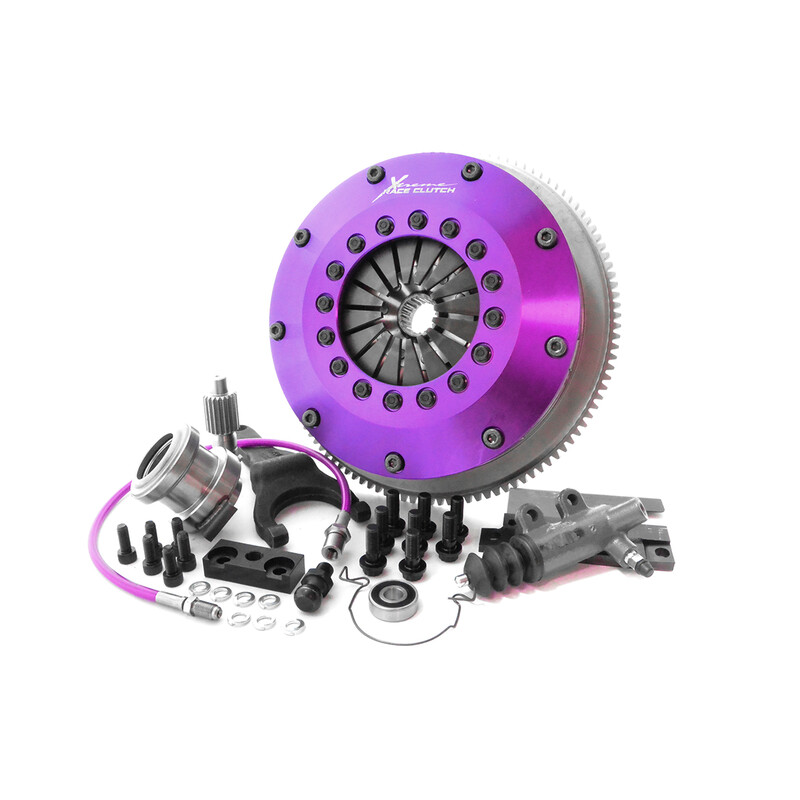 Xtreme Uprated Clutch, 200mm Twin-Plate Ceramic + Flywheel for Toyota Chaser (JZX90)