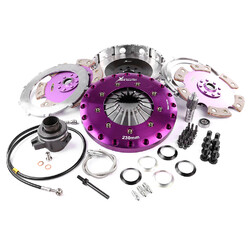 Xtreme Uprated Clutch, Twin-Plate Ceramic + Flywheel for Toyota Mark II (JZX110)