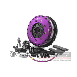 Xtreme Uprated Clutch, Twin-Plate Organic + Flywheel for Toyota Supra MK3 2.5 i Bi-Turbo (JZA70)