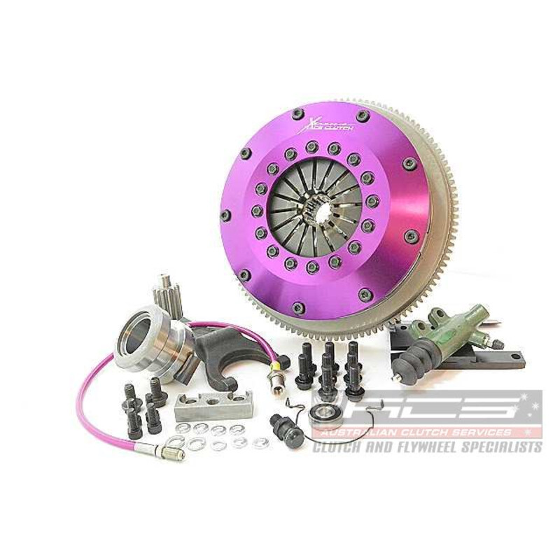 Xtreme Uprated Clutch, 200mm Twin-Plate Ceramic + Flywheel for Toyota Supra MK4 3.0 i Bi-Turbo (JZA80)