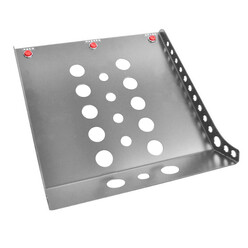 Pro Aluminium Co-Driver Footrest (with Switches)