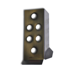 Aluminum Driver Footrest (Black)