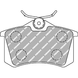 Ferodo DS Performance Rear Brake Pads for Citroen C3 (2003+)