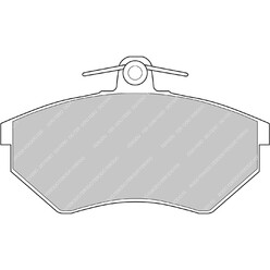 Ferodo DS3000 Front Brake Pads for Audi Coupe (81-88)