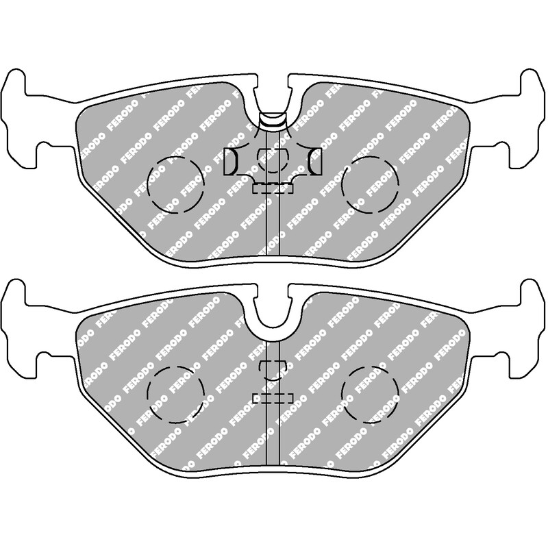 Ferodo DS2500 Rear Brake Pads for BMW M3 E36 (92-99)