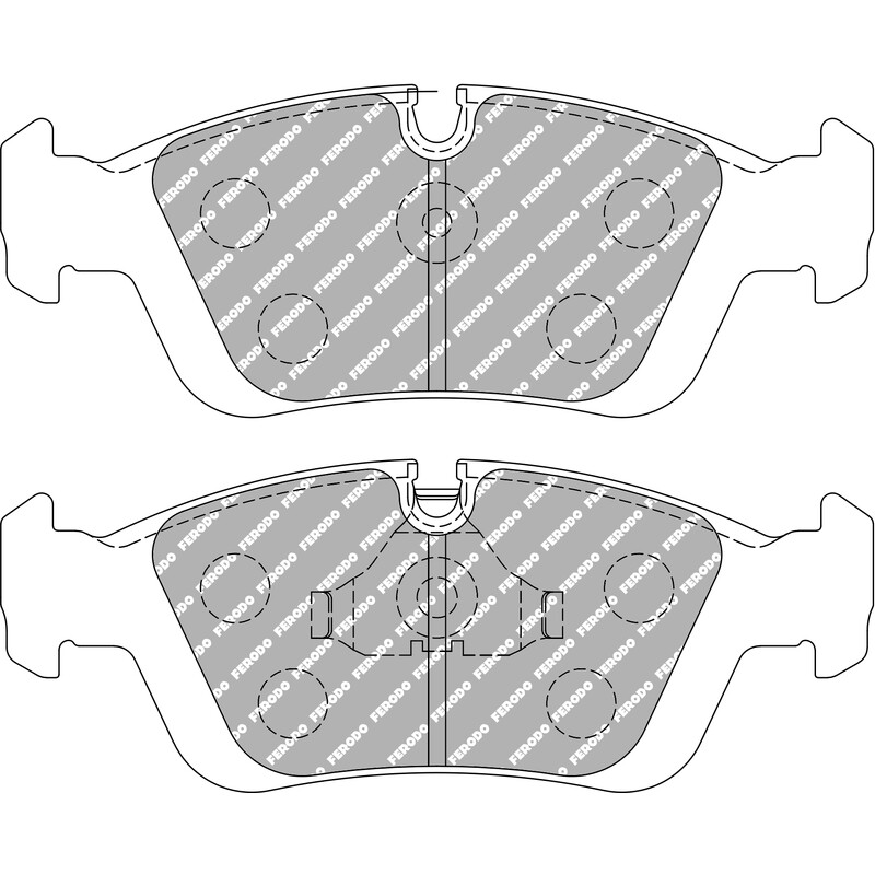 Ferodo DS3000 Front Brake Pads for BMW Z3 (95-03)