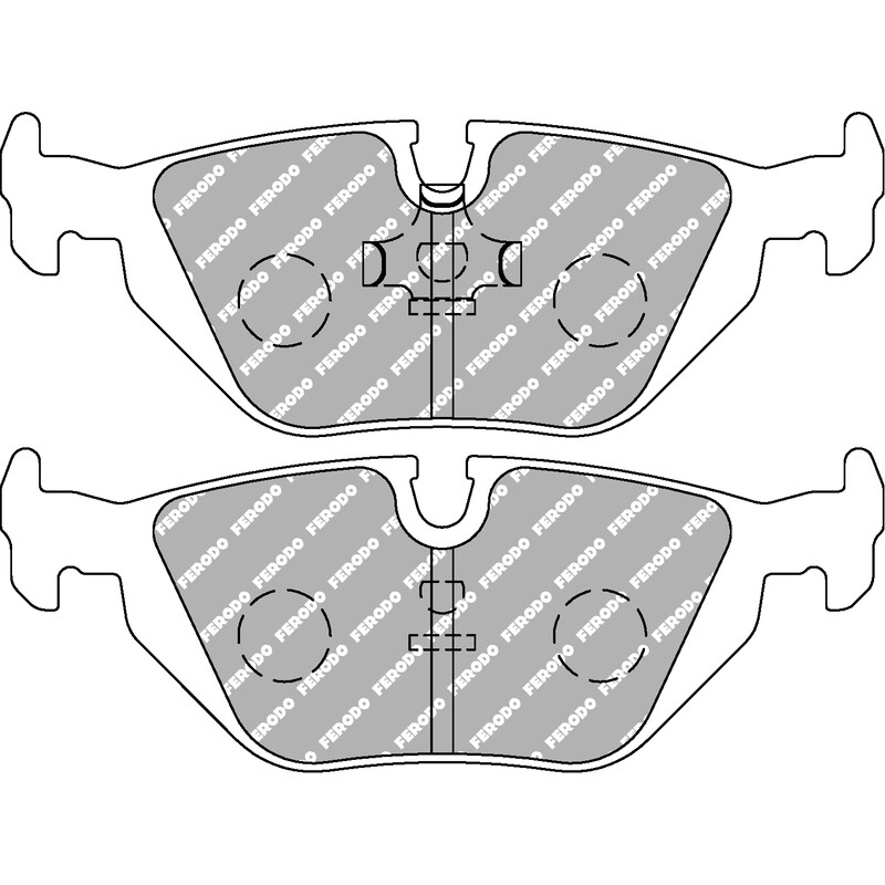 Ferodo DS2500 Rear Brake Pads for BMW Z3 (95-03)