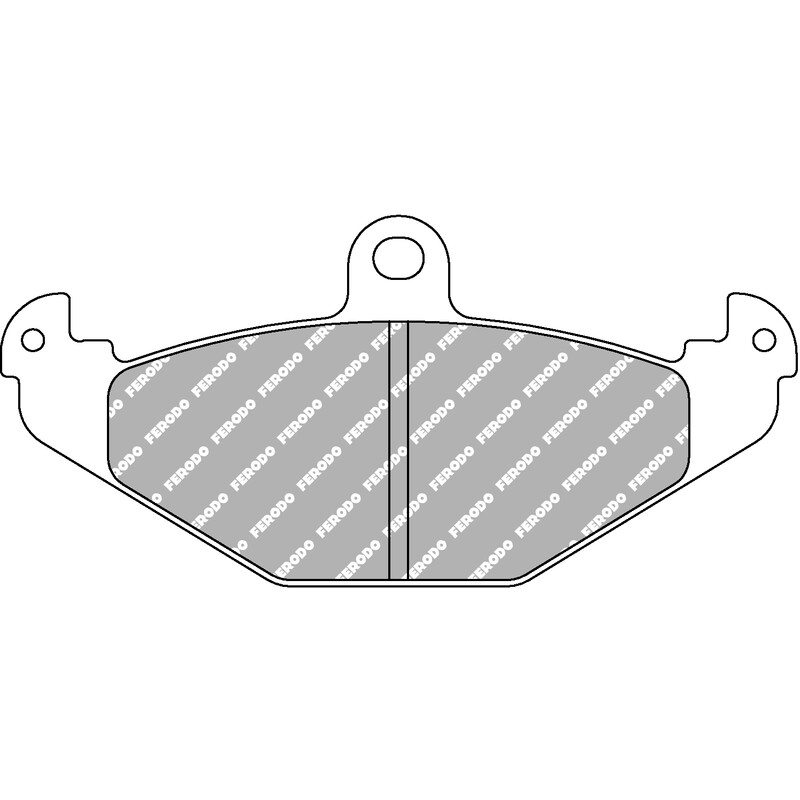 Ferodo DS2500 Rear Brake Pads for Lotus Elise S2 (2 pistons)